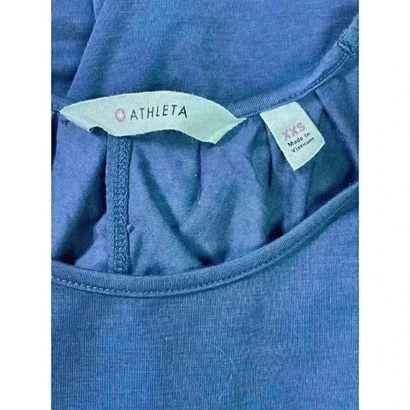 Athleta Women's Iron Blue Essence Moonbeam Tank SIZE-XXS - Picture 5 of 6